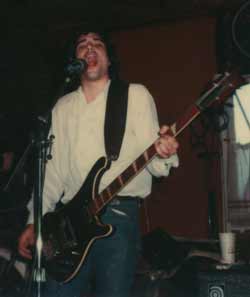 Coyote with 1957 Rickenbacker 4000 bass